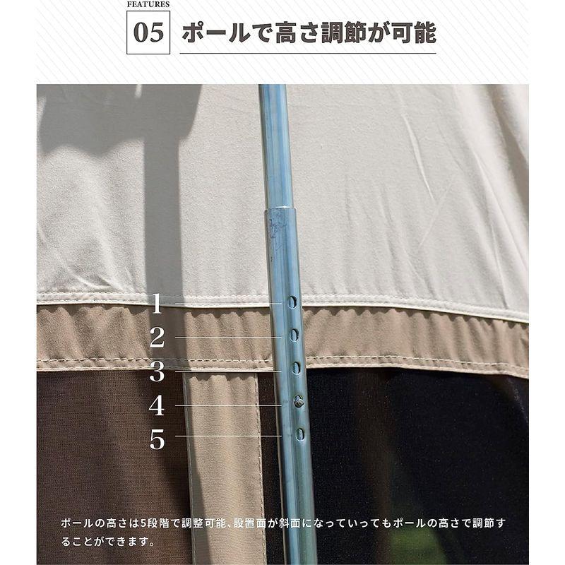 ⭐️完成品⭐️ Smore(スモア) Dolce Lodge ドルチェロッジ テント テント 4-6人程度 【2782767709】(99663円)