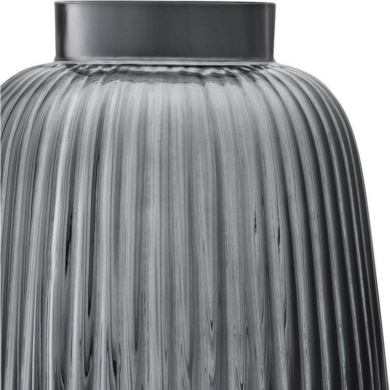 【希少】 LSA(エルエスエー) フラワーベース(花器) グレー 高さ26cm PLEAT(プリート) G1399-26-847 【WS6558235416】(23488円)