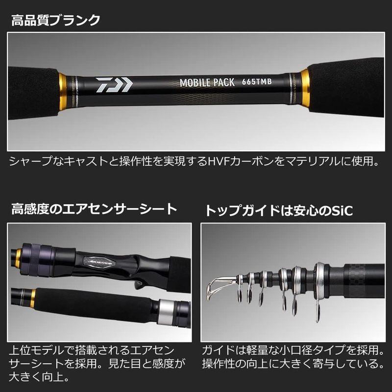 ダイワ(DAIWA) モバイルパック 965TMH・Q ブラック DAIWA モバイルパック 965TMH ブラック ラインNo
