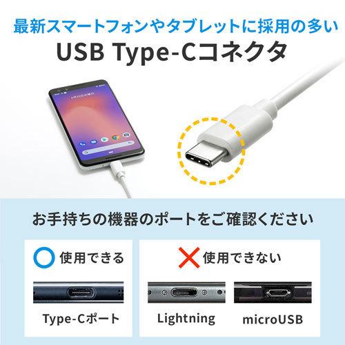 USB PD対応AC充電器　USB Type Cケーブル一体型　18W｜myoffice｜04