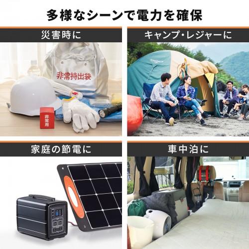 SANWA SUPPLY（サンワサプライ） ポータブルソーラーパネル 100W