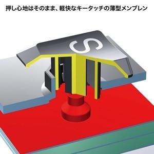 タッチパッド付キーボード（シルバー）省スペースな場所に最適なタッチパッド付キーボード。シルバー。｜myoffice｜06