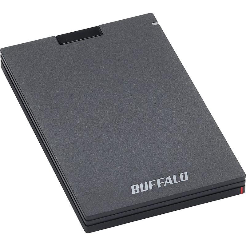 BUFFALO TV録画・取付可能 外付ポータブルSSD 480GB SSD-PGT480U3-BA