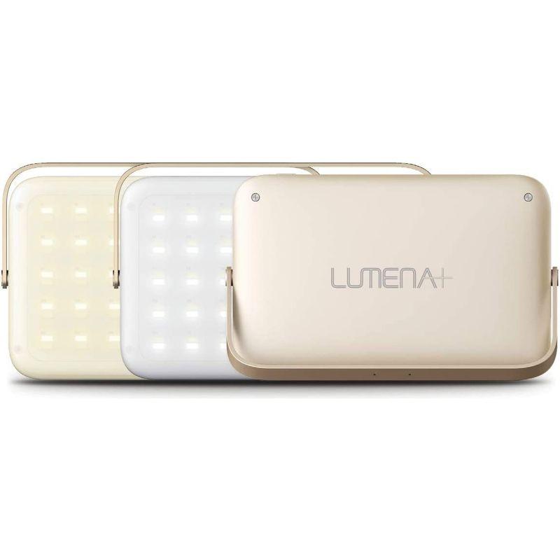 ルーメナー(LUMENA) LEDランタン メタルゴールド LUMENAプラス 明るさ