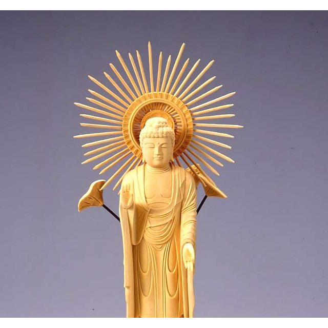 仏像 浄土真宗 東 大谷派御本尊 総柘植製 八角台座 東阿弥陀如来 仏像 浄土真宗 東 大谷派御本尊 総柘植製 八角台座 東阿弥陀如来
