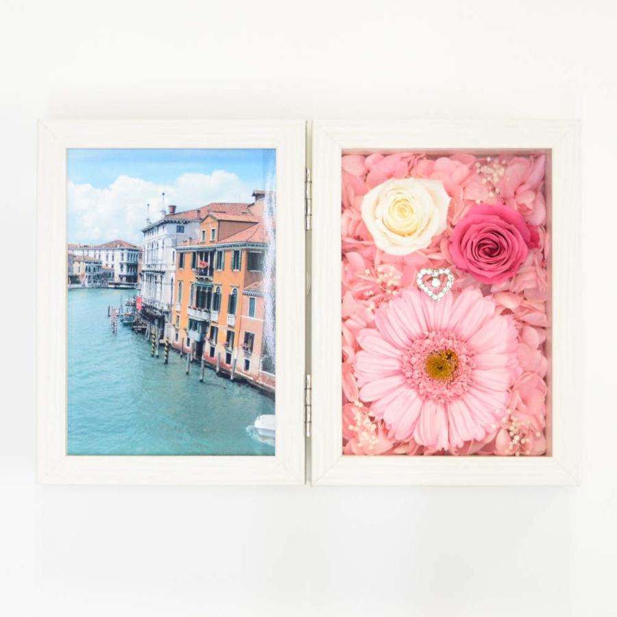 全国組立設置無料 Lulu S ルルズ プリザーブドフラワー ウッド フォトフレーム サイズ幅224mm 53mm高さ150mm ガーベラピンク Lulu S 50 Off Zoetalentsolutions Com