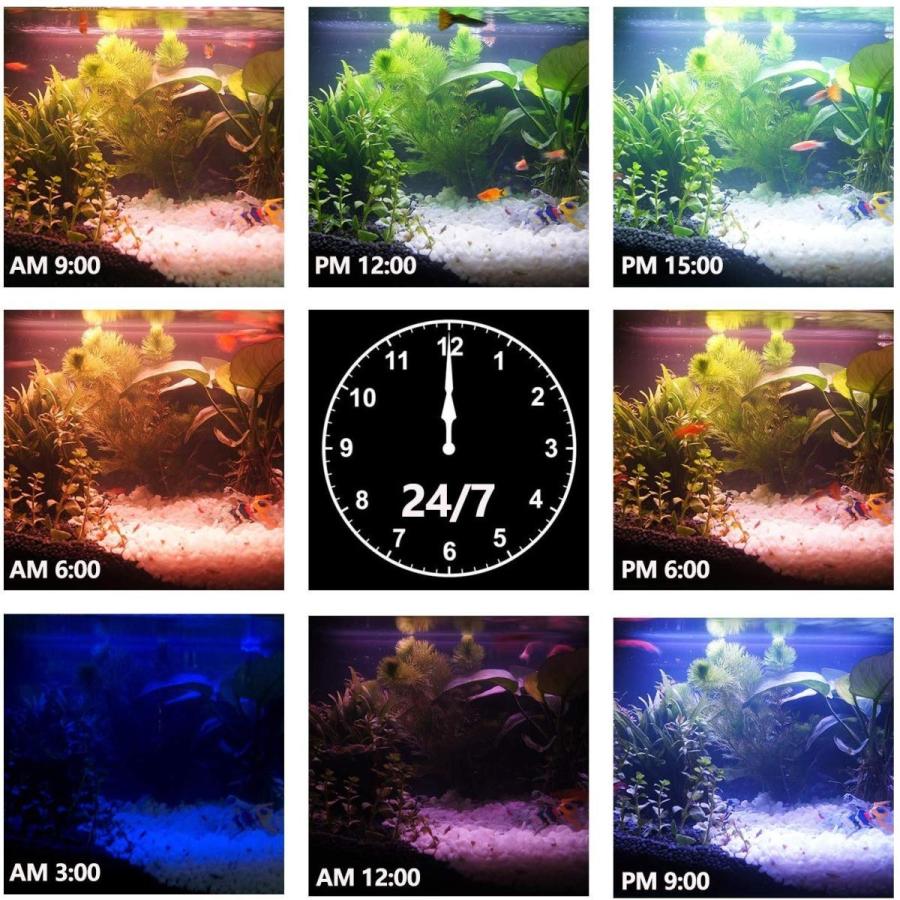水槽 ライト 16色アクアリウムライト 1000ルーメン ヘ 7 5w 極薄熱帯魚水草飼育栽培 Led36個 高光度 長寿命 30 50cm Jornaldopovaodf Com Br