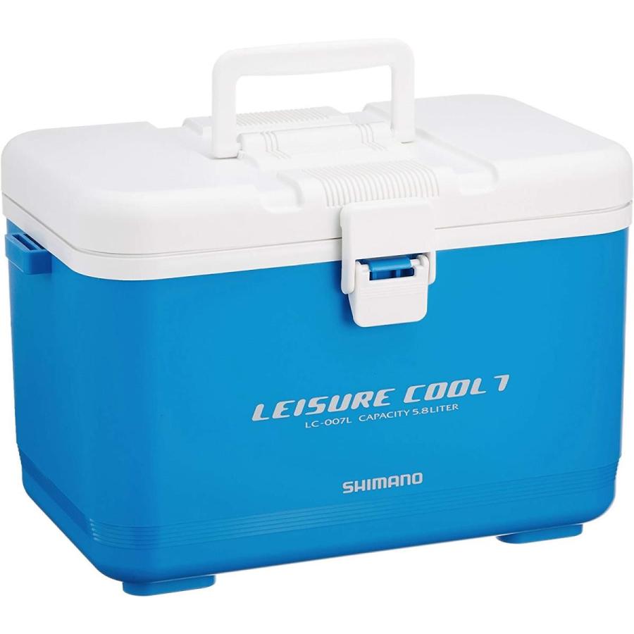 シマノ Shimano 5 8l クーラーボックス スカイブルー レジャークール7lc 007l 小型 釣り用 現金特価 クーラーボックス