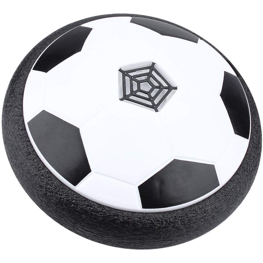 Flycreat エアー サッカー サッカーボール 音楽 エアーパワーサッカーディスク 光るledライト搭載 浮力 室内 サッカー スポーツ Supersport Tn