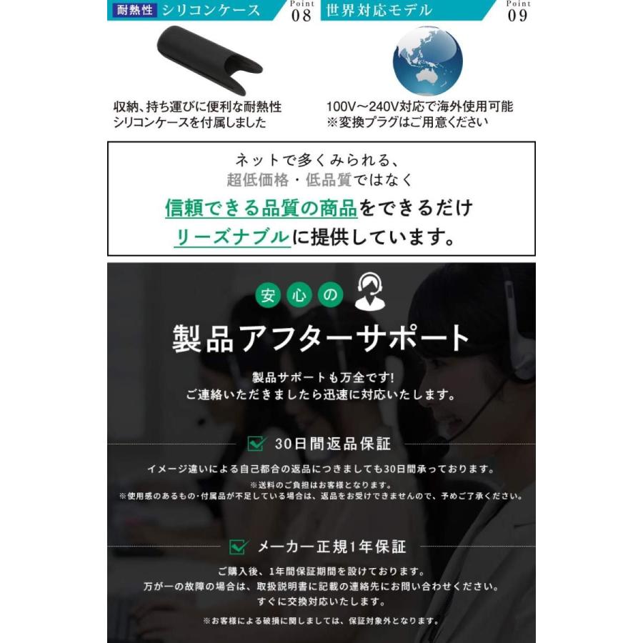 贈与 Salonmoon ストレート ヘアアイロン ダブルイオン強化 モデル 海外対応 改良型 チタニウムプレート フローティングプレート採用 プ