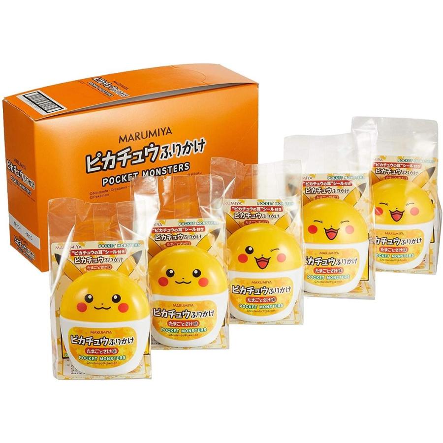丸美屋食品工業 ピカチュウふりかけ容器入 g 5個 妙美ヤフー店 通販 Yahoo ショッピング
