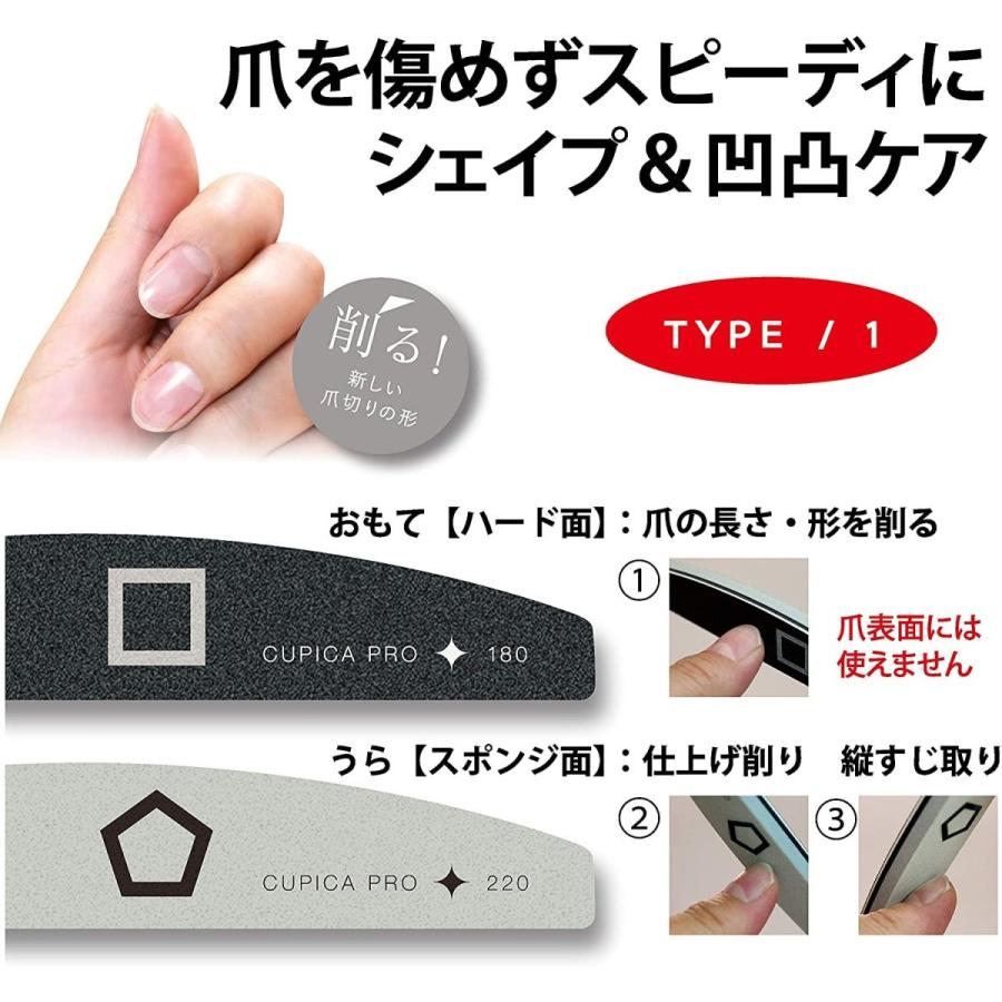 アリーナ キュピカpro セット コンビファイル ネイルシャイナー 爪やすり 爪磨き ネイルケアセット 2点セット 男女兼用 爪の縦皺 凸凹 妙美ヤフー店 通販 Yahoo ショッピング