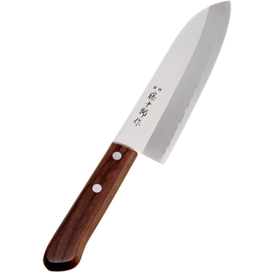 高知インター店 富士カトラリー 藤十郎作 ローズ柄2本鋲庖丁 薄刃 Tj 12 165mm