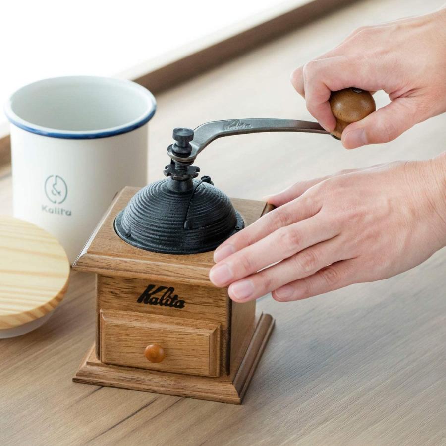 カリタ Kalita 新商品!新型 コーヒーミル 手挽き ドームミル #42033