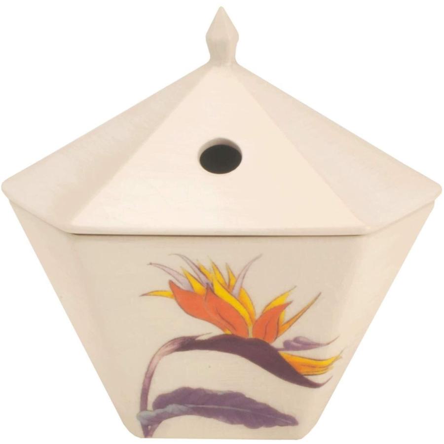 休日限定 縁香炉 極楽鳥花 白 Materialworldblog Com