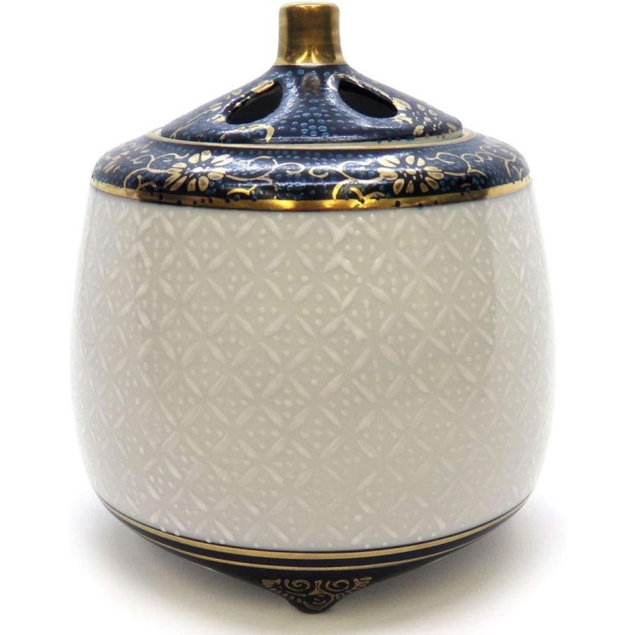 驚きの安さ 九谷焼 香炉 白七宝 陶器 置物 贈答品 新築祝い 開店祝い 叙勲祝いギフト 記念品 正規激安 Zoetalentsolutions Com