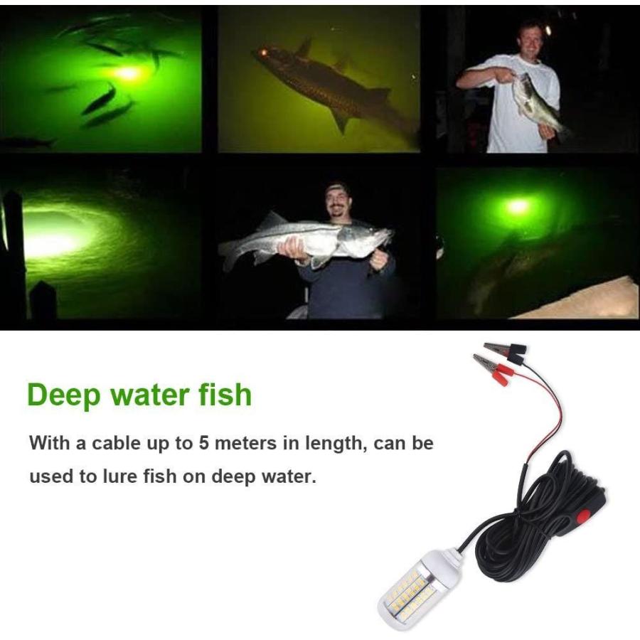 スーパーsale セール期間限定 水中 集魚灯 108 Led 集魚ライト フィッシング 投光器 高輝度 Ip68防水 夜釣り 集魚アイテム 12ｖ ブルー Materialworldblog Com
