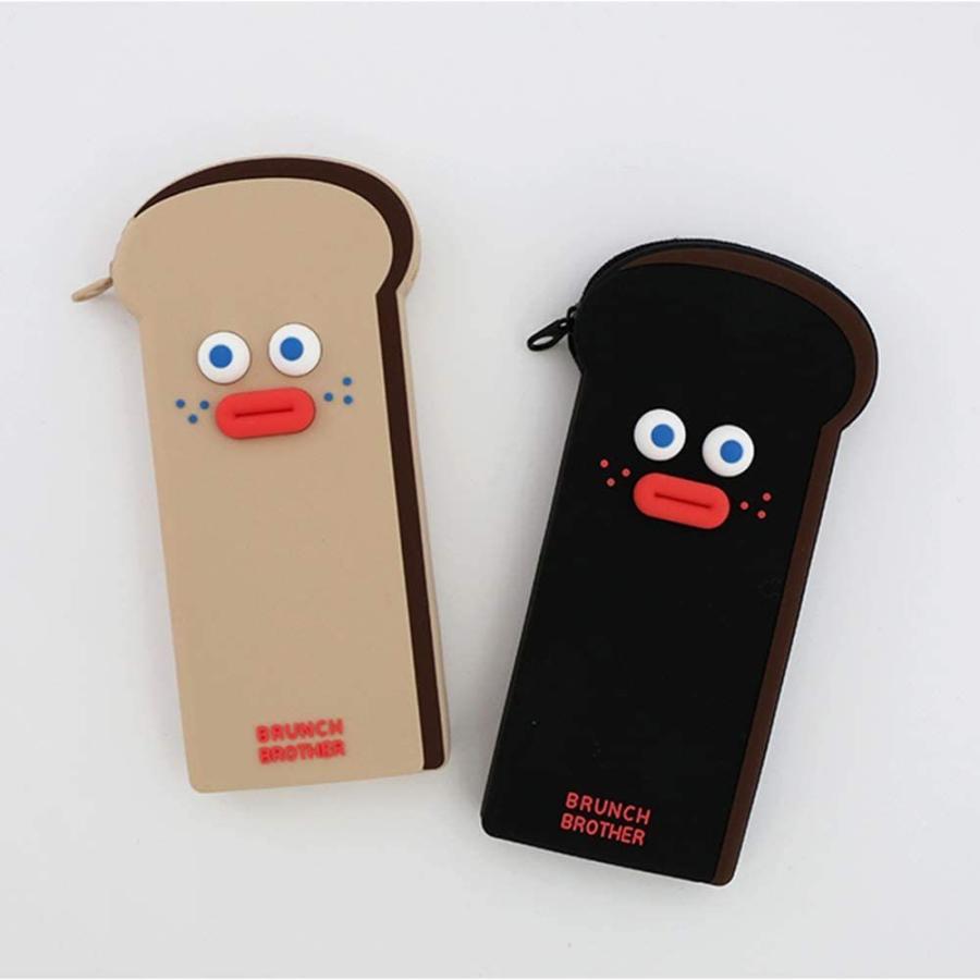 Brunch Brother シリコン ペンケース 筆箱ポーチ かわいい 食パントースト キャラクター Toast 妙美ヤフー店 通販 Yahoo ショッピング