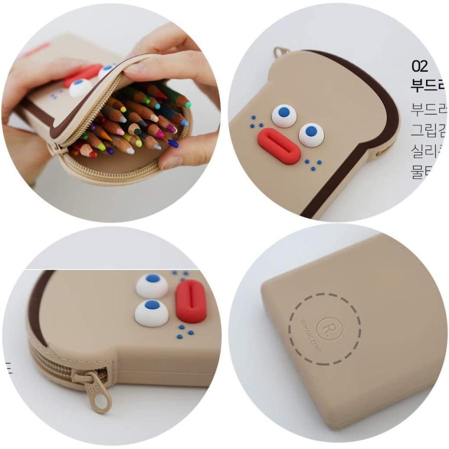 Brunch Brother シリコン ペンケース 筆箱ポーチ かわいい 食パントースト キャラクター Toast 妙美ヤフー店 通販 Yahoo ショッピング