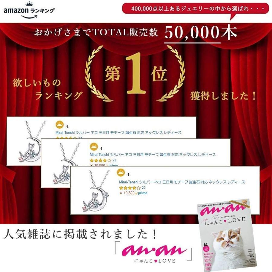 数量は多 選べる 誕生石 12種類 ネコ 三日月 シルバー レディース ペンダント ネックレス ブランド 誕生日 プレゼント 女性 9月 サファイア 超目玉 Www Ladislexia Net