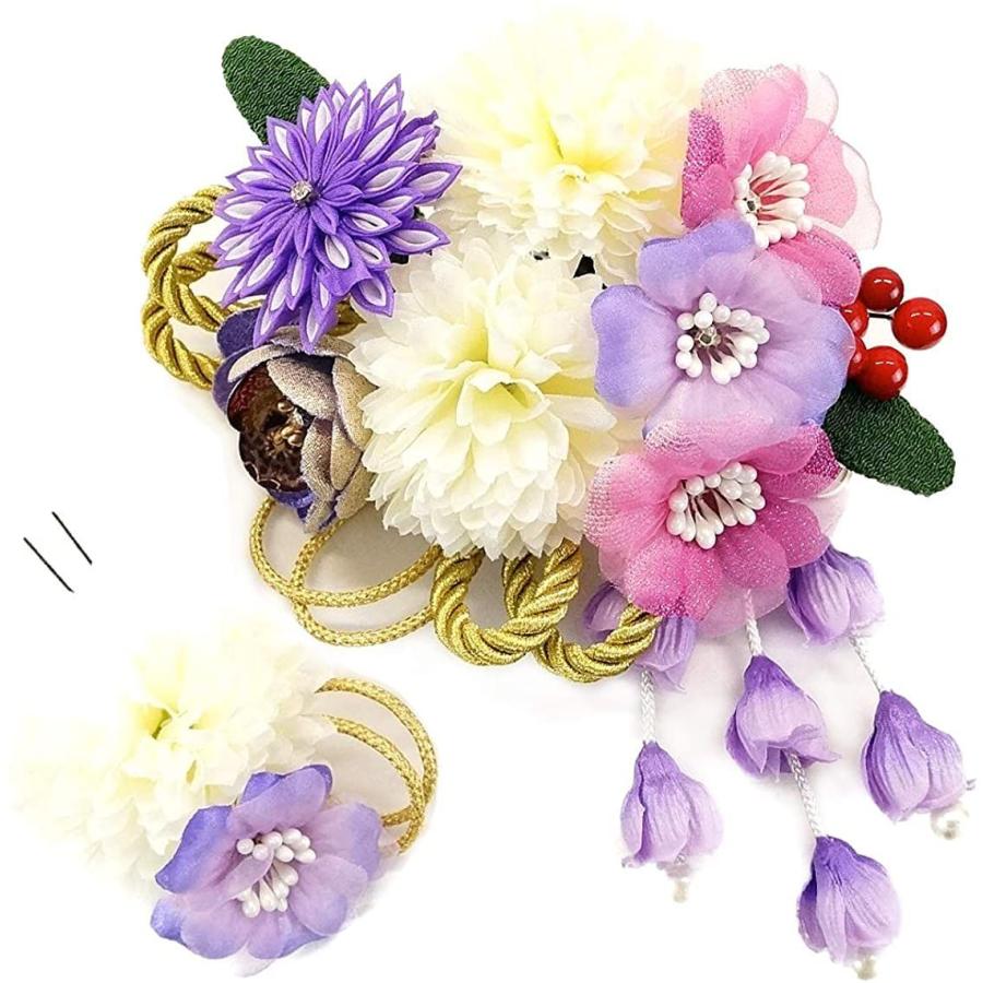 安心の定価販売 髪飾り 2点セット Wk 077 パープル 紫 ホワイト 白 ピンク 花 かんざし つまみ細工 コーム型 振袖 成人式 卒業式 結婚式 七五 妙美ヤフー店 通販 Yahoo ショッピング 本店は Www Ladislexia Net