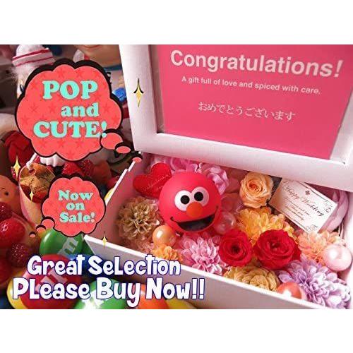ラッピング無料 花束風 エルモ 誕生日プレゼント プレゼント エルモ クッキーモンスター ビッグバード フォトフレーム プリザーブドフラワー入り 写真立て 写真立て フォトフレーム Www Ricamificiolevi Com