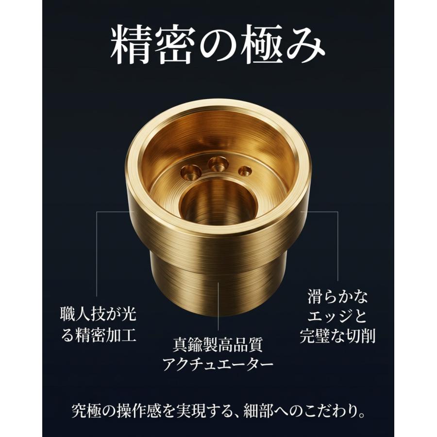 13mm 国鉄オロ11 真鍮製キット組み細密加工完成品 NEKO ARC】OTTO V5 アクチュエーター 真鍮製 ゴールド 3サイズ 12mm