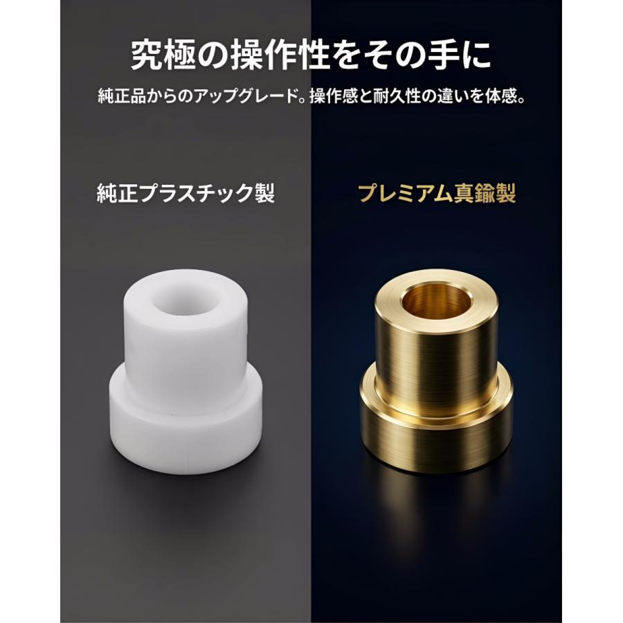 NEKO ARC】OTTO V5 アクチュエーター 真鍮製 ゴールド 3サイズ 12mm