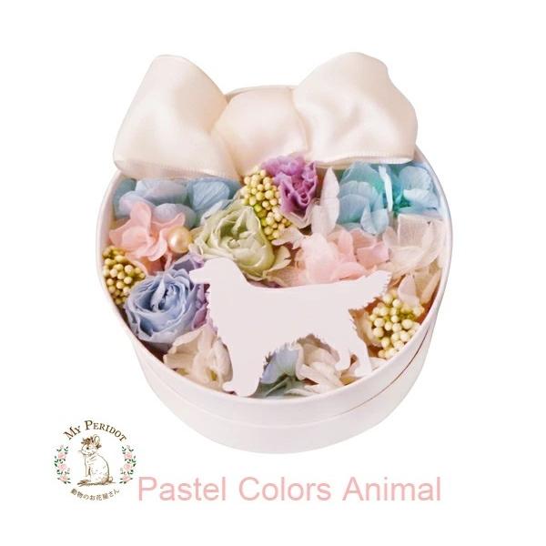 プリザーブドフラワー パステルアニマル ギフト 花 プレゼント 父の日 花 犬 ねこ うさぎ メモリアル ペット お供え お悔やみ 法事 Pastel プリザーブドフラワー動物のお花屋 通販 Yahoo ショッピング