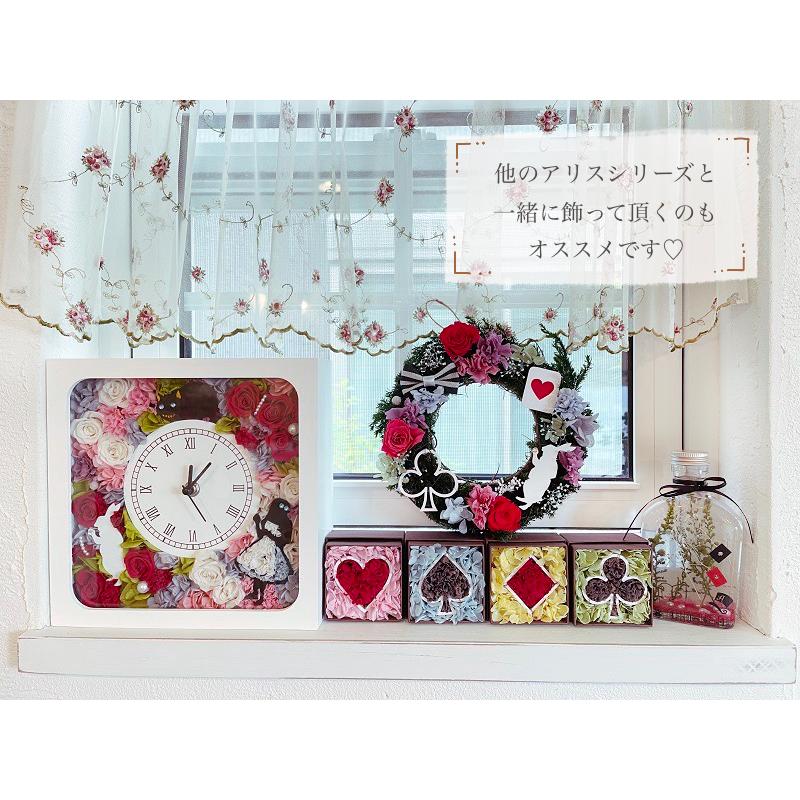 白うさぎリース プリザーブドフラワー オーダーメイド プレゼント 誕生