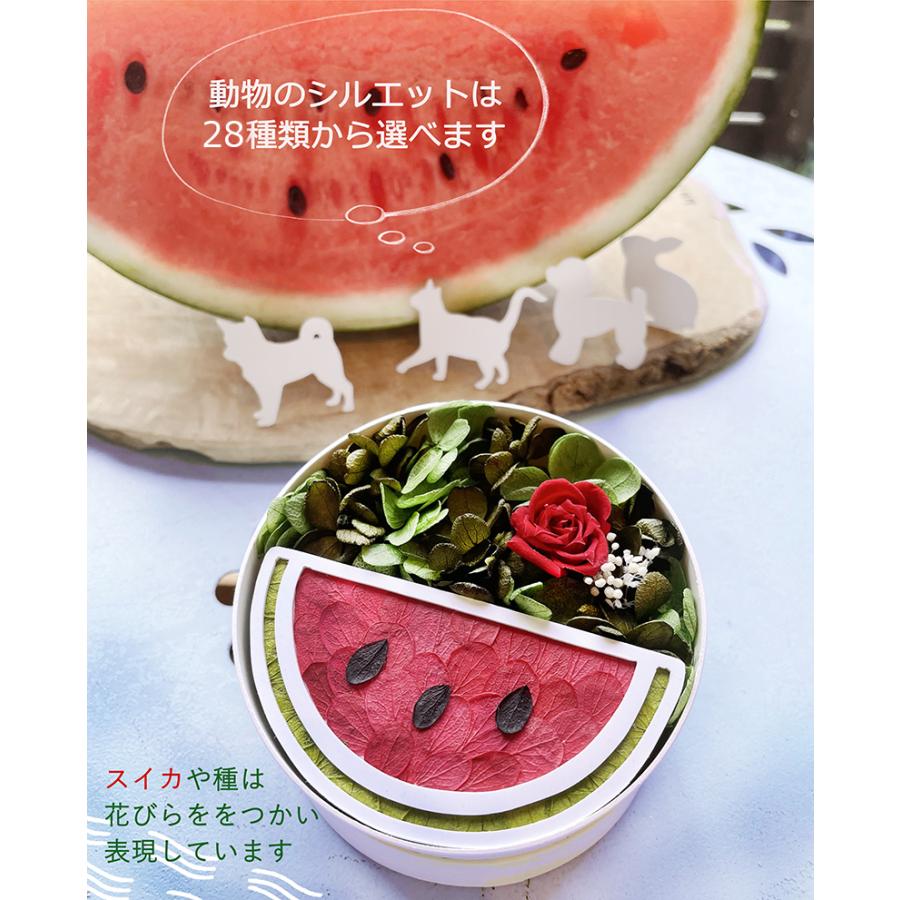 プリザーブドフラワー ギフト 敬老の日 スイカフラワー母の日 犬 ねこ うさぎ 人気 メモリアル 誕生日 プレゼント お供え ペット お悔やみ 母の日ギフト Suikaflower プリザーブドフラワー動物のお花屋 通販 Yahoo ショッピング