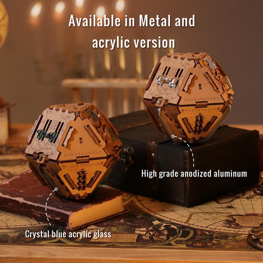 Puzzle Potato - 哲学者の石 - 脱出部屋ゲーム - 木製パズルボックス - 3D頭の体操パズル - 宝箱 (フラメルと賢者の石) |  | 03