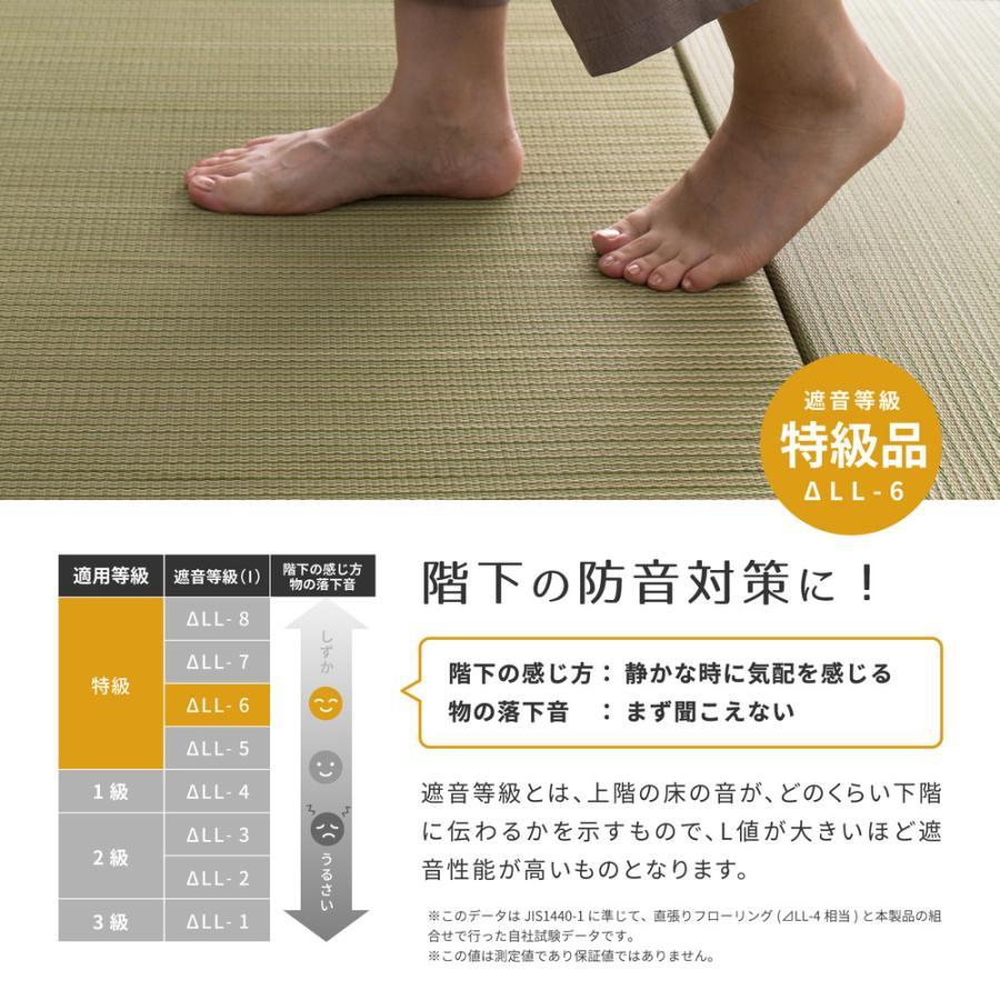 畳 フローリング 置き畳 畳マット 厚手 い草マット 5.5畳 12枚 防音 い草ラグ ユニット畳 おしゃれ 半畳 可愛い 軽量 琉球畳風 和室_11