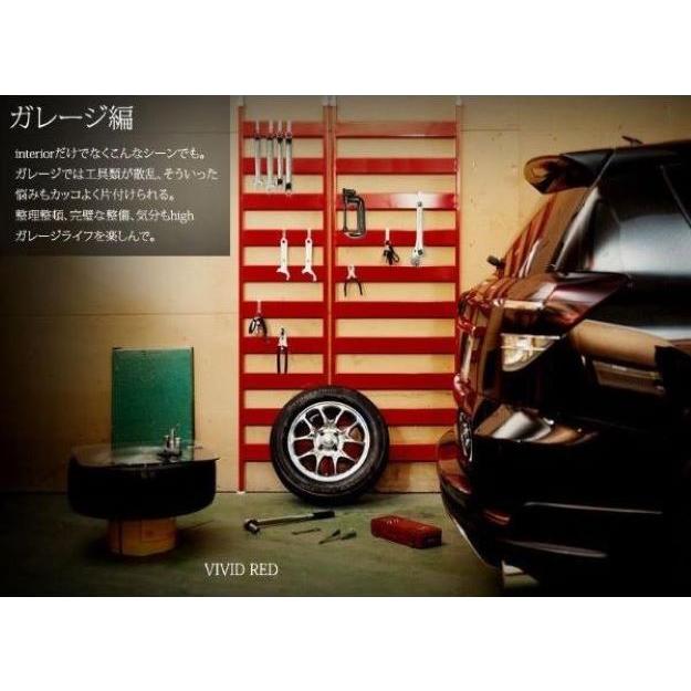 突っ張りラック オープンシェルフ おしゃれ 幅66cm 壁面収納 ワードローブ コンパクト つっぱり棚 収納棚 収納ラック オープンラック 薄型_10