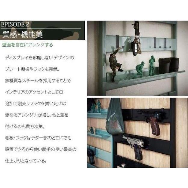 突っ張りラック オープンシェルフ おしゃれ 幅66cm 壁面収納 ワードローブ コンパクト つっぱり棚 収納棚 収納ラック オープンラック 薄型_3