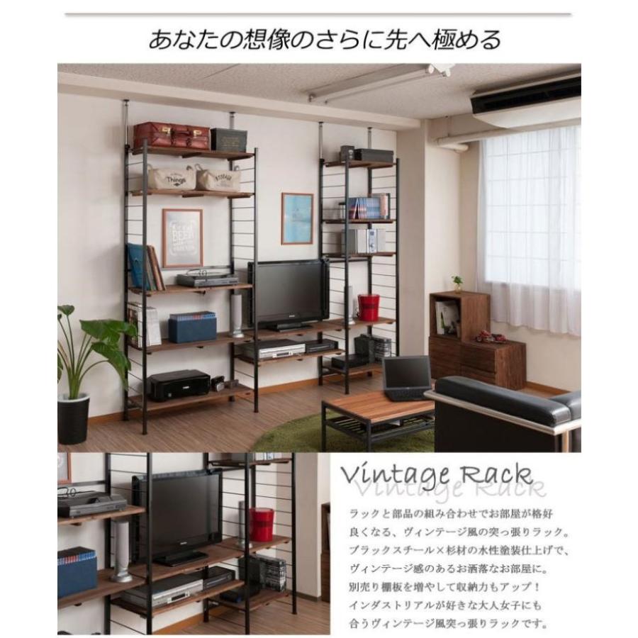 ハンガーラック スリム 頑丈 おしゃれ 2段 幅60cm 壁面収納 ワードローブ つっぱり棚 収納棚 収納ラック オープンラック 薄型