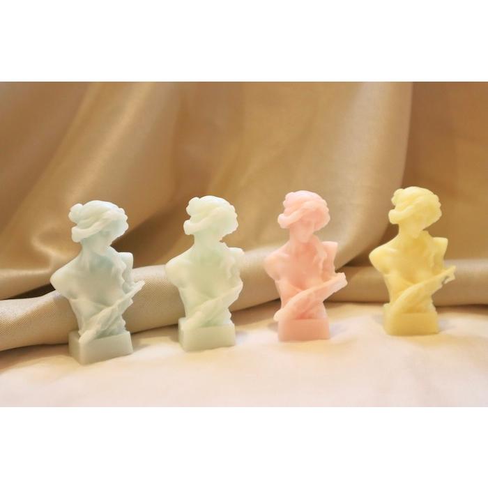 在庫限りSALE 1880円→500円 シリコンモールド 女性 オブジェ アロマ