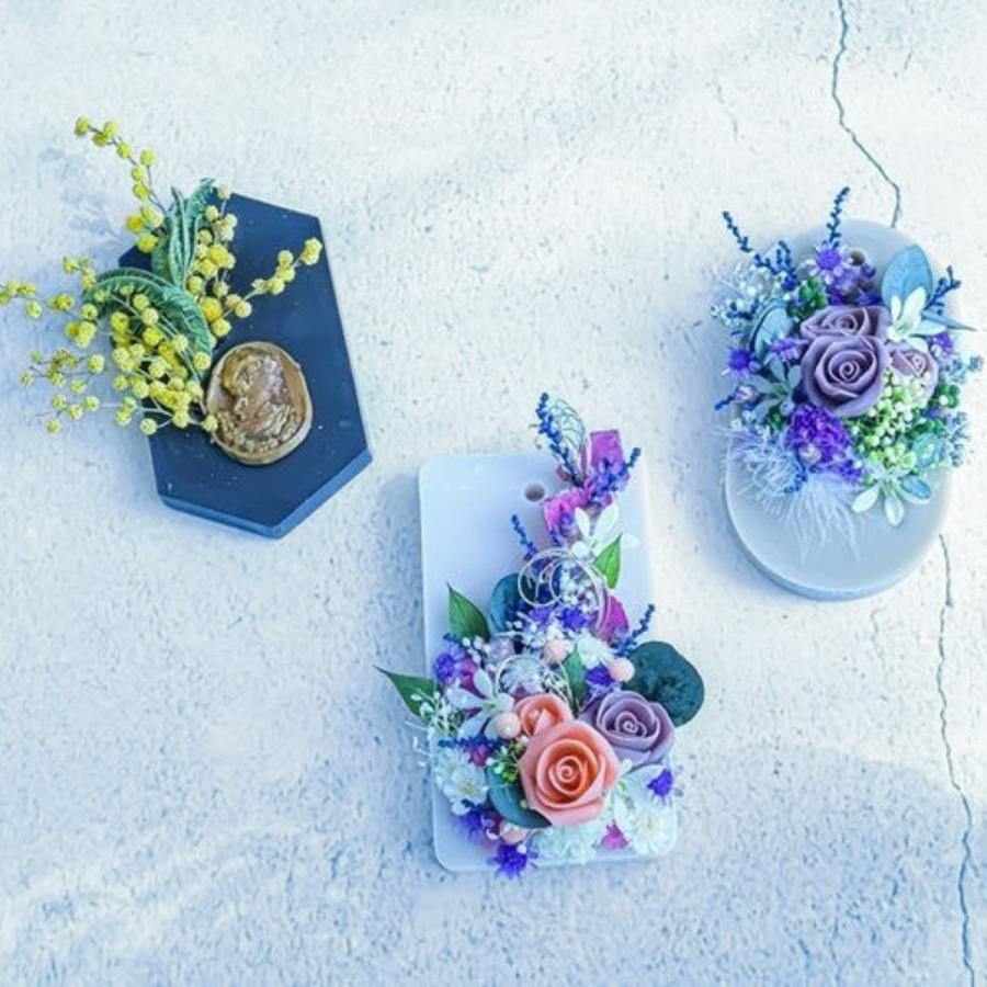 シリコンモールド アロマワックスバー サシェ ラウンド レクタングル型