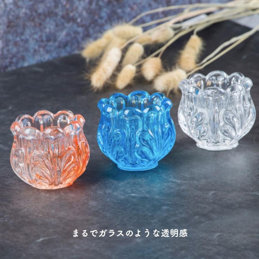 シリコンモールド 器 ティーライト キャンドルホルダー アクセサリー