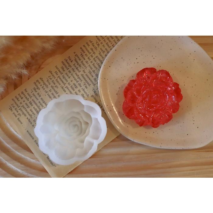 シリコンモールド　　装飾系　粘土　アロマストーン　製菓　エポキシレジン シリコンモールド 花 アロマストーン アロマ キャンドル ソイワックス