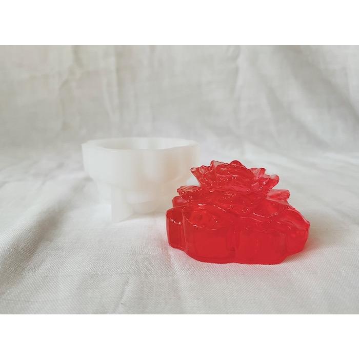 シリコンモールド 花 アロマストーン アロマ キャンドル ソイワックス