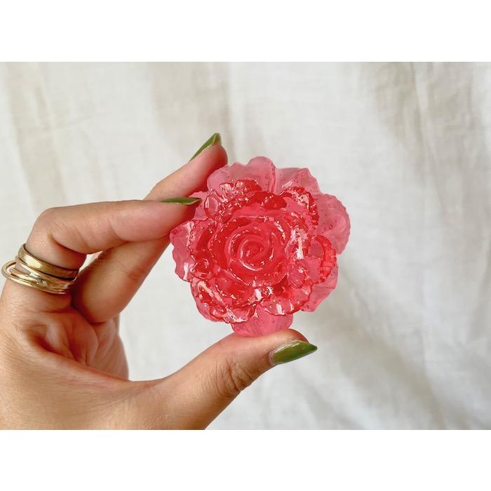 シリコンモールド 花 アロマストーン アロマ キャンドル ソイワックス