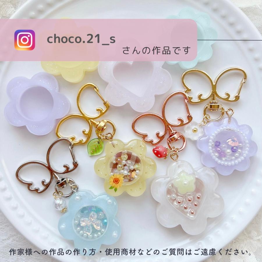 レジン 花 シリコンモールド シャカシャカ シェイカーモールド