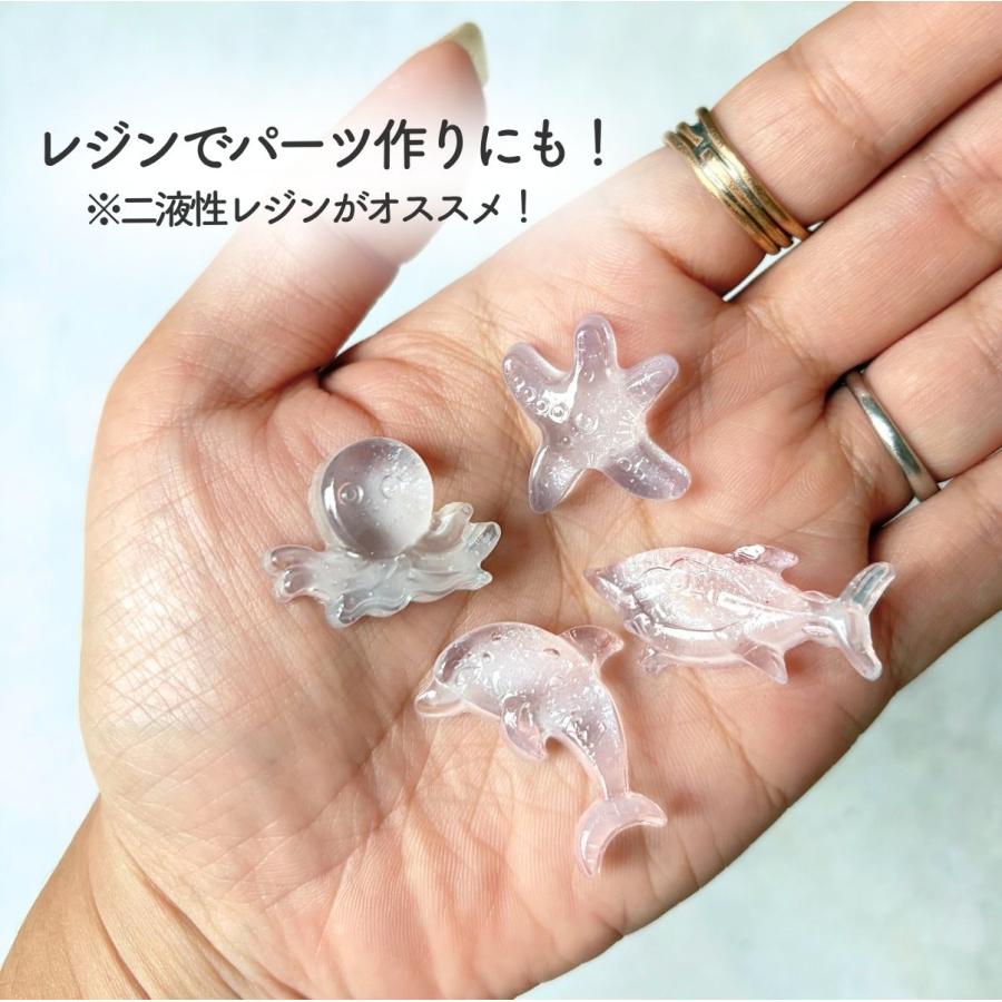 シリコンモールド 貝 貝殻 海 夏 ゼリー石鹸 粘土 アロマストーン