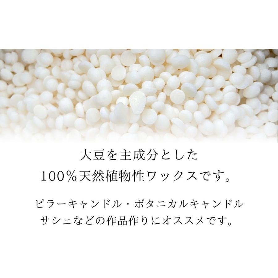 ソイワックス ピラーブレンド 1kg×2袋 (2kg) ソイ ワックス エコソヤ エコソイ ecosoya キャンドル ソイキャンドル ソイ ハード｜myrtille-craft｜05