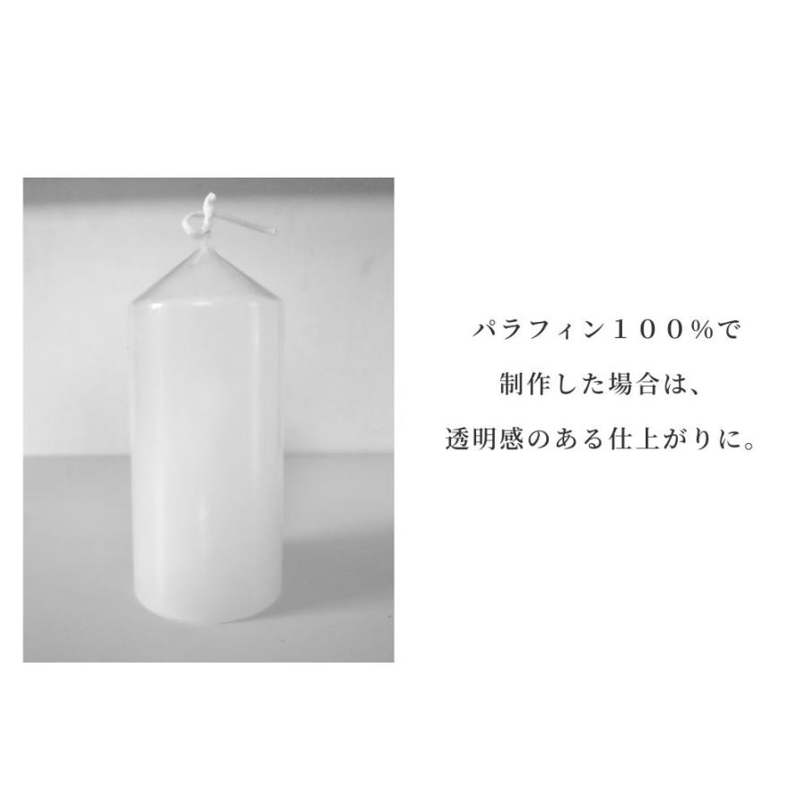 国産 パラフィンワックス キャンドル ワックス 融点 58℃ ペレット 1kg×2袋 (2kg) キャンドル用品 ワックス  キャンドル パラフィン｜myrtille-craft｜08