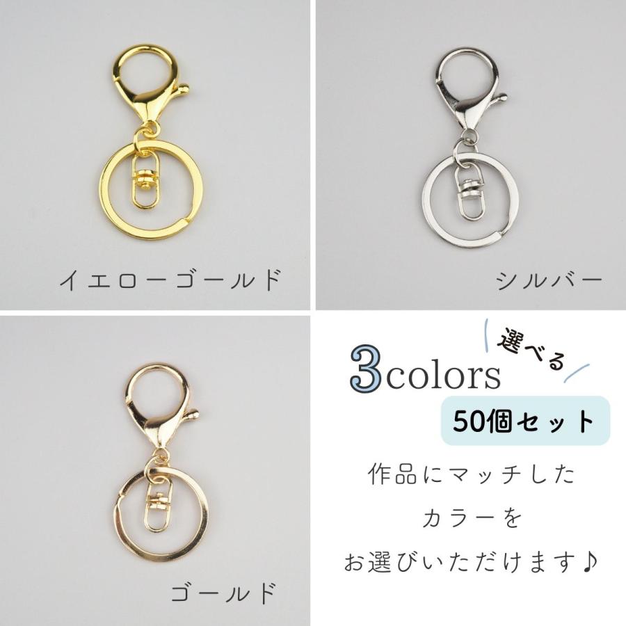 ナスカン 金具 キーホルダー キーリング 回転 フック ニコイル