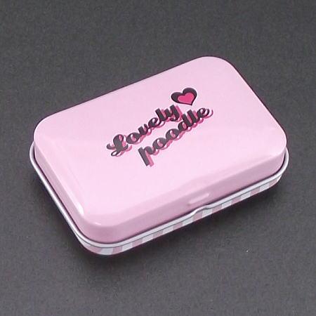 LOVELY & POODLE】手巻きタバコ用 ブリキ缶 たばこBOXケース LOVELY & POODLE】手巻きタバコ用 ブリキ缶 たばこBOXケース