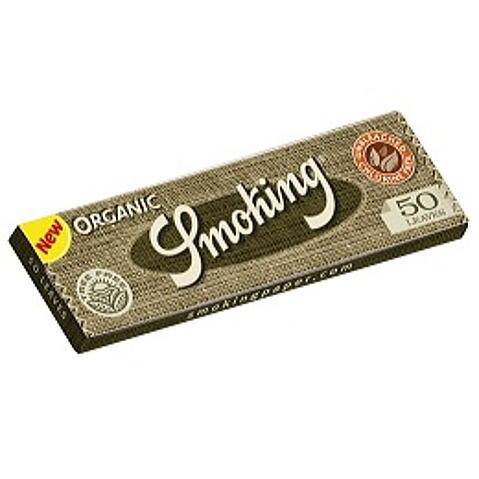 オーガニック 【Smoking】スモーキング 手巻きタバコ用 巻紙50枚入 
