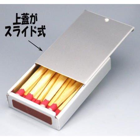 スライド式 マッチbox アルミマッチケース ロウマッチ 約本入 マイセン ヤフー店 通販 Yahoo ショッピング